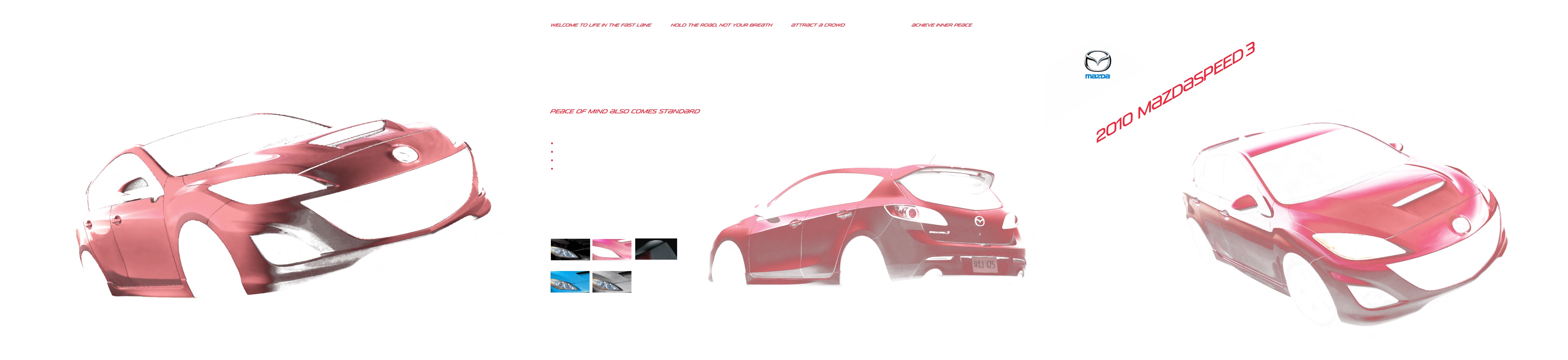 2010 Mazda 3 Speed Brochure Page 1